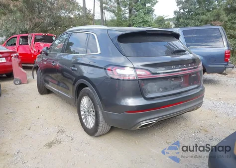 2019 Lincoln Nautilus Standard из США, поврежденный, VIN 2LMPJ6J95KBL61009